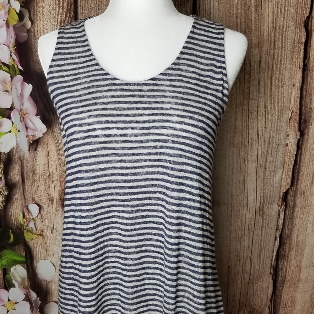 W5 Anthropology striped sleeveless top siz…
